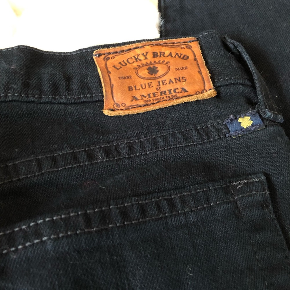 Lucky Straight Leg Dark Wash Jeans